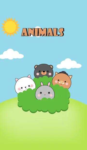 [LINE着せ替え] Mini Animals3 (jp)の画像1