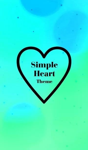 [LINE着せ替え] シンプル ハート 17の画像1