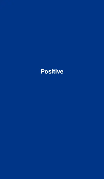 [LINE着せ替え] Positive / Navyの画像1