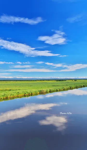 [LINE着せ替え] 大自然の釧路湿原の画像1