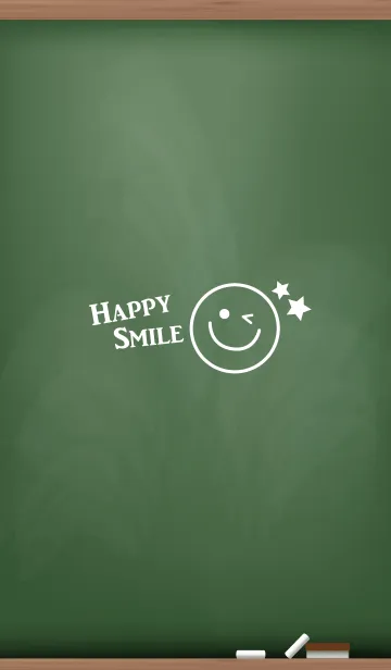 [LINE着せ替え] Happy Smile Black Board 8.の画像1