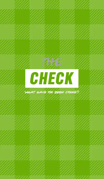 [LINE着せ替え] ザ チェック 006の画像1