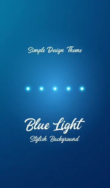 [LINE着せ替え] Blue Light Collectionの画像1