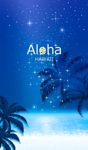 [LINE着せ替え] ハワイ＊ALOHA+7-1*の画像1