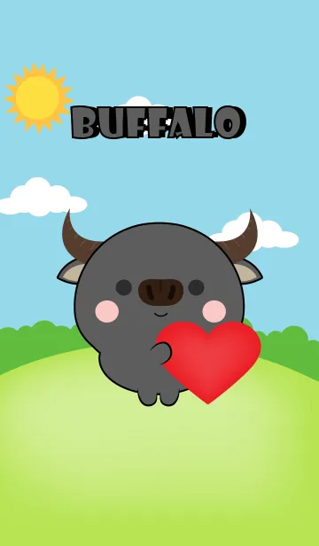 [LINE着せ替え] Mini Buffalo Theme (jp)の画像1