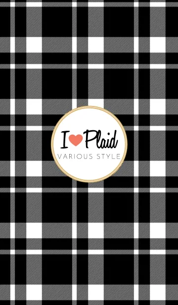 [LINE着せ替え] I LOVE PLAID！-5の画像1