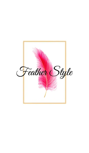 [LINE着せ替え] FEATHER STYLE-2の画像1