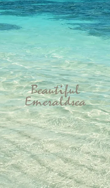 [LINE着せ替え] Beautiful Emeraldsea -HAWAII- 3の画像1
