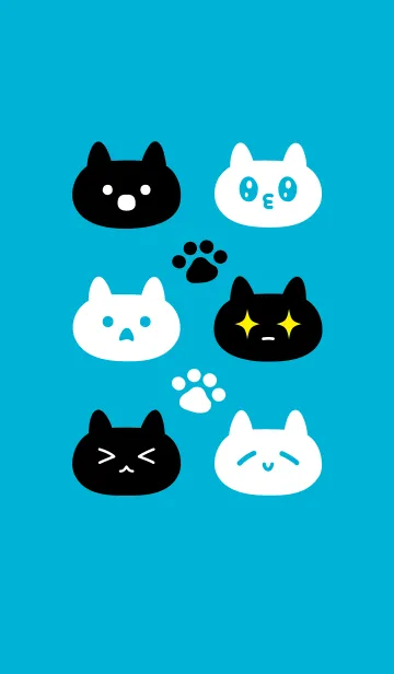 [LINE着せ替え] ネコネコ 着せかえの画像1