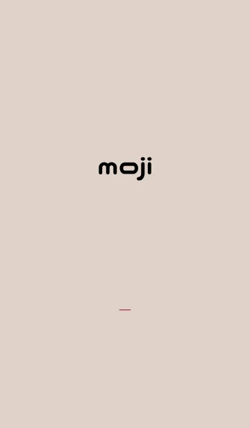 [LINE着せ替え] ボルドー : moji 文字着せ替えの画像1