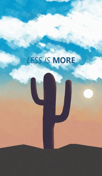 [LINE着せ替え] Less is more - #31 自然の画像1