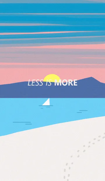 [LINE着せ替え] Less is more - #20 自然の画像1