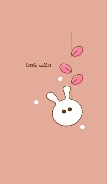 [LINE着せ替え] Lovely little rabbit 6 :)の画像1