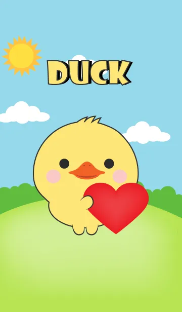 [LINE着せ替え] Mini Duck Theme (jp)の画像1