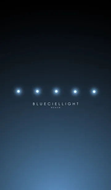 BLUE CIEL LIGHT. -MEKYM-のLINE着せ替え