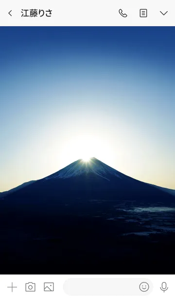 [LINE着せ替え] 日本の美しい風景－富士山 2の画像3