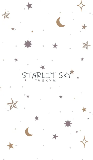 [LINE着せ替え] STARLIT SKY 31 -MEKYM-の画像1