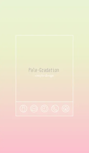 [LINE着せ替え] Pale-Gradation 04の画像1