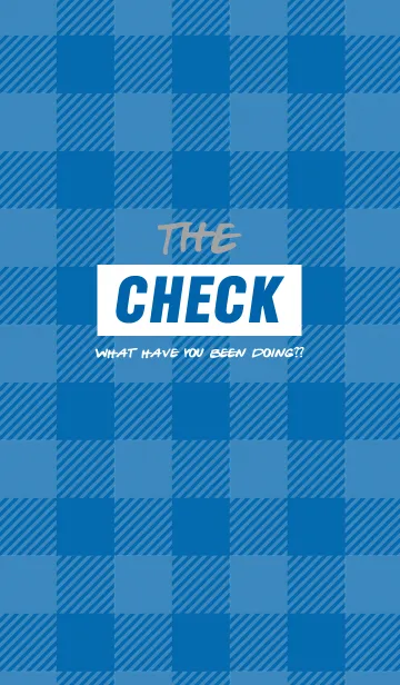 [LINE着せ替え] ザ チェック 010の画像1