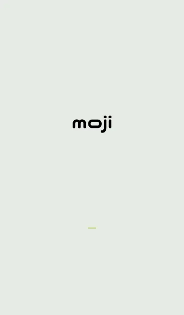[LINE着せ替え] 青緑 : moji 文字着せ替えの画像1