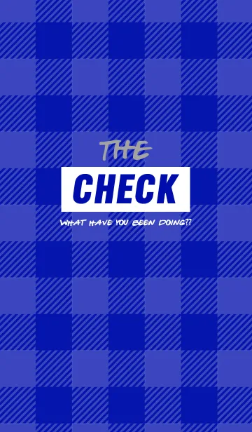 [LINE着せ替え] ザ チェック 011の画像1