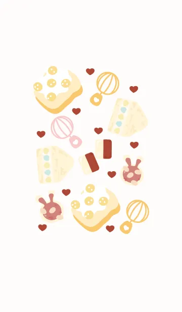 [LINE着せ替え] Yummy sandwich 10 :)の画像1