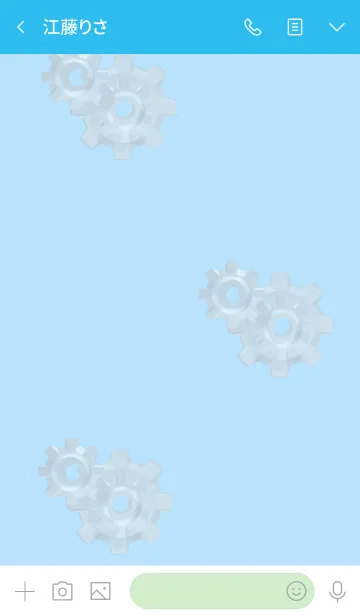 [LINE着せ替え] システマチックでシックな着せ替えの画像3