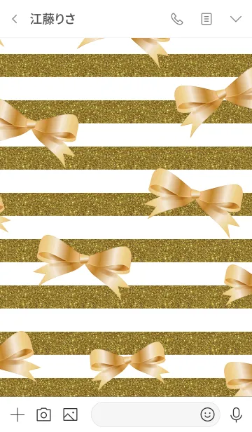 [LINE着せ替え] Ribbon Style-44の画像3