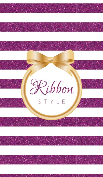 [LINE着せ替え] Ribbon Style-40の画像1