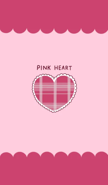 [LINE着せ替え] ピンクハート♡PINK HEARTの画像1