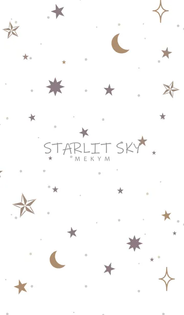 [LINE着せ替え] STARLIT SKY 32 -MEKYM-の画像1
