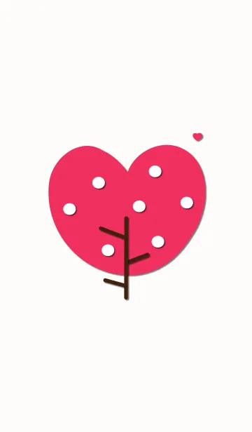 [LINE着せ替え] Lovely heart tree 32の画像1