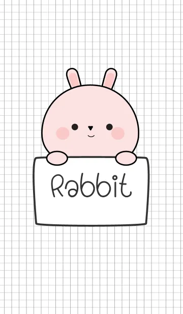 [LINE着せ替え] Love Pink Rabbit Theme Ver.2 (jp)の画像1