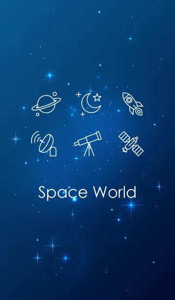 [LINE着せ替え] [ Space World ]の画像1