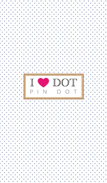 [LINE着せ替え] I LOVE DOT！-PIN DOT-2の画像1