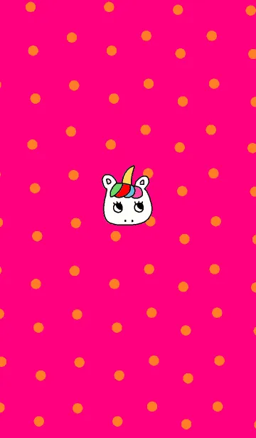 [LINE着せ替え] ユニコーンきせかえ x ピンクドットの画像1