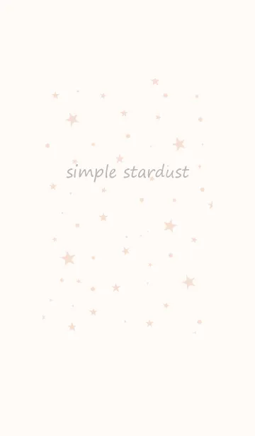 [LINE着せ替え] simple stardustの画像1