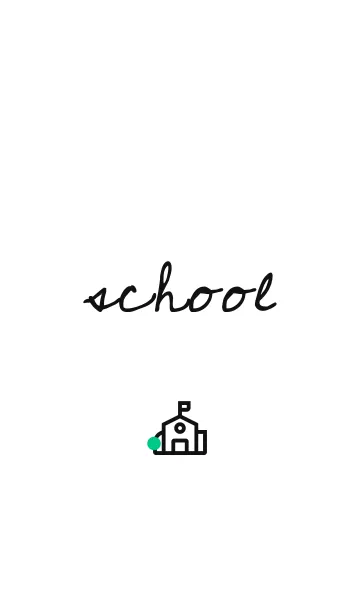 [LINE着せ替え] School Oxygen - White Themeの画像1