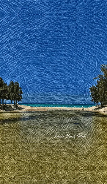 [LINE着せ替え] Kailua Beach Park.の画像1