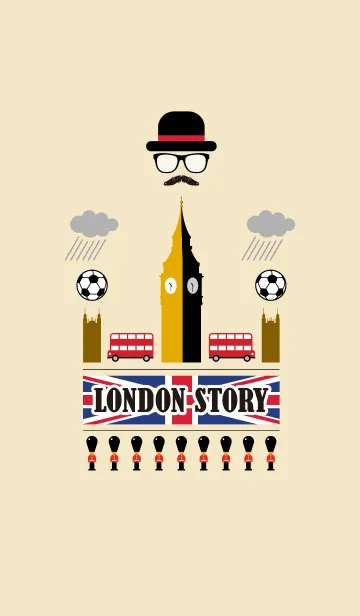 [LINE着せ替え] London Story 2の画像1