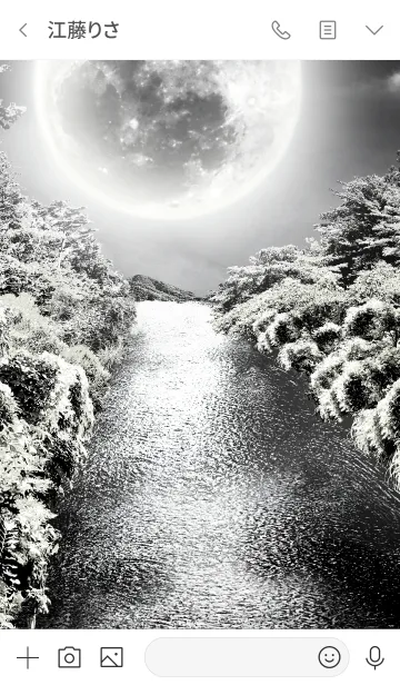 [LINE着せ替え] 銀月の森の画像3