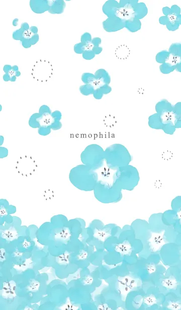 [LINE着せ替え] :nemophila2:の画像1