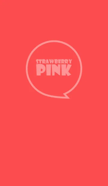 [LINE着せ替え] Love Strawberry Pink Ver.3 (jp)の画像1