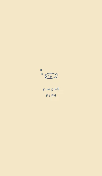 [LINE着せ替え] SIMPLE FISH -03-の画像1