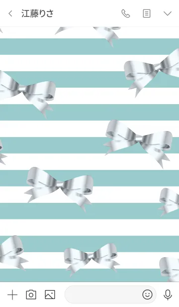 [LINE着せ替え] Ribbon Style-57の画像3