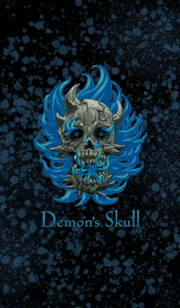 [LINE着せ替え] Demon's Skull (B/B）の画像1