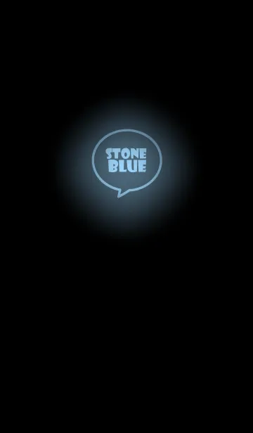 [LINE着せ替え] Stone Blue Neon Theme v.4 (jp)の画像1