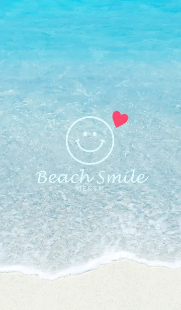 [LINE着せ替え] Love Beach Smile 11 -BLUE-の画像1