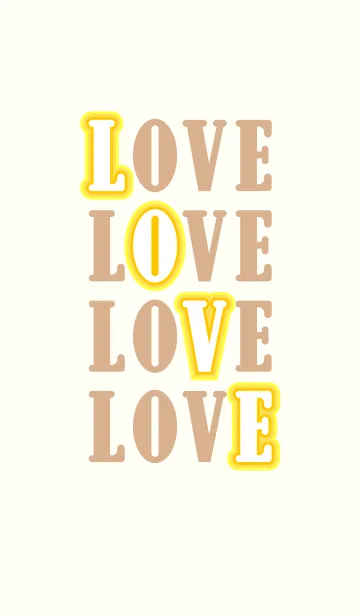 [LINE着せ替え] Simple Typographyの画像1