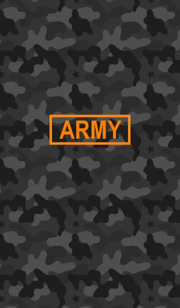 [LINE着せ替え] ARMY【ブラック】の画像1